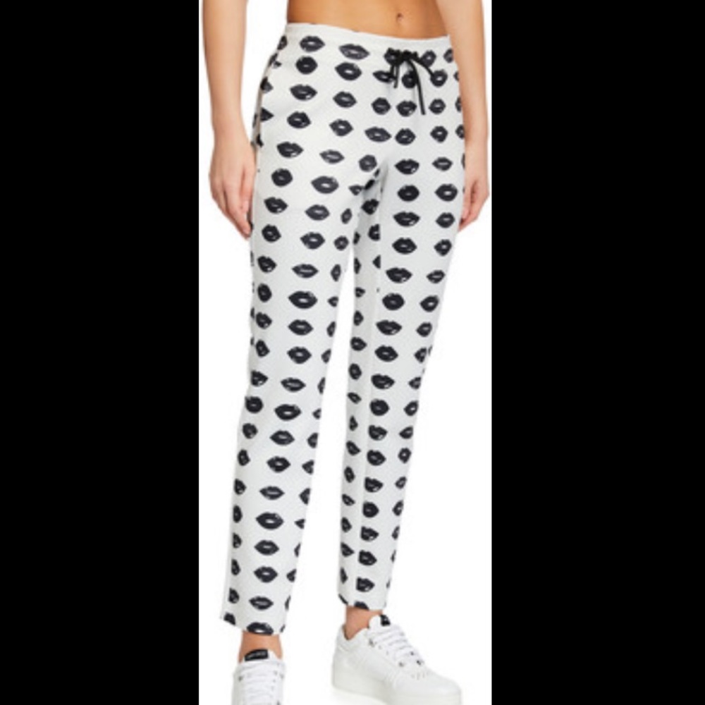Pam & Gela Lip Print Joggers